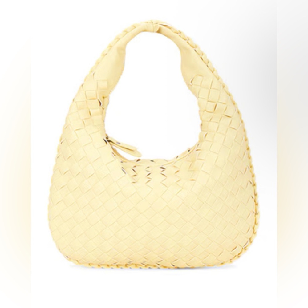 8 Other Reasons Yellow Woven Hobo Bag